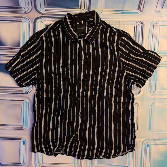 Denim & Flower Shirt Lot (4) Men’s XL Short Sleeve Button Up - Picture 5 of 5